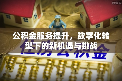 若尔盖公积金服务提升，数字化转型下的新机遇与挑战