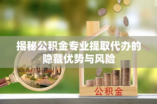 若尔盖揭秘公积金专业提取代办的隐藏优势与风险