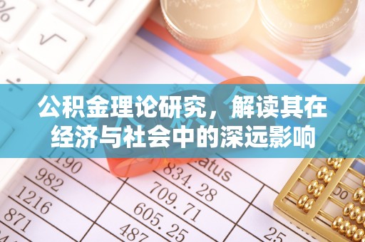 若尔盖公积金理论研究，解读其在经济与社会中的深远影响