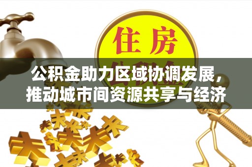 若尔盖公积金助力区域协调发展，推动城市间资源共享与经济均衡发展