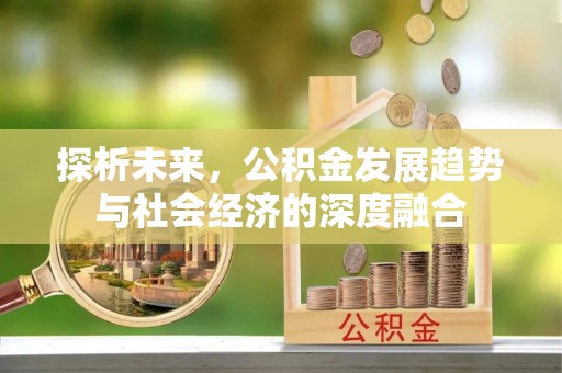 若尔盖探析未来，公积金发展趋势与社会经济的深度融合