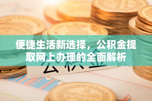 若尔盖便捷生活新选择，公积金提取网上办理的全面解析