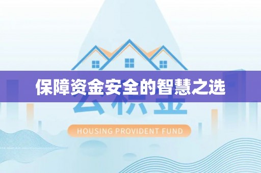 若尔盖保障资金安全的智慧之选