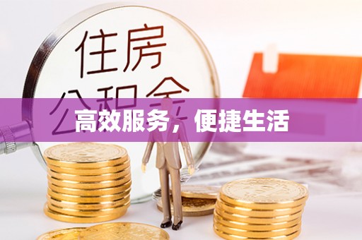 若尔盖高效服务，便捷生活