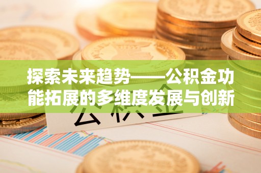 若尔盖探索未来趋势——公积金功能拓展的多维度发展与创新