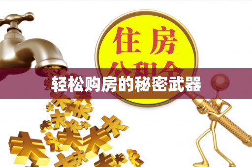 若尔盖轻松购房的秘密武器