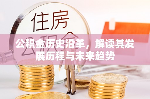 若尔盖公积金历史沿革，解读其发展历程与未来趋势