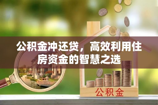 若尔盖公积金冲还贷，高效利用住房资金的智慧之选