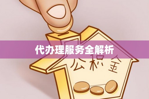 若尔盖代办理服务全解析